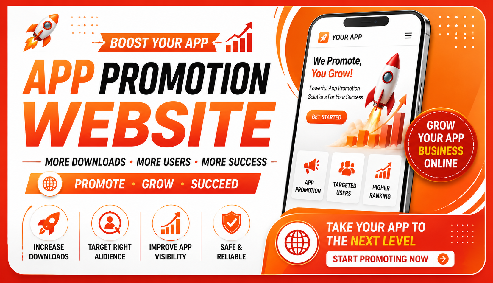 App Promotion Website: